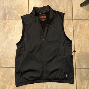 Black Heated Vest Mobile Warming Fieldsheer Size L Unisex